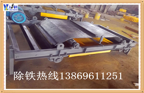 输送带除铁器，云南输送带除铁器价格_云南输送带除铁器价格工作原理示意图构造选型_厂家 