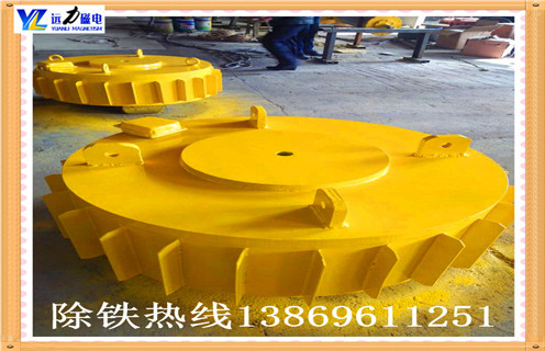 皮带输送电磁除铁器，新疆皮带输送电磁除铁器_规格型号_新疆皮带输送电磁除铁器的工作原理   