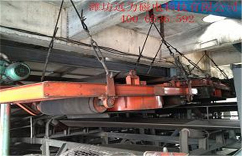 输送带除铁器，广西输送带用除铁器-磁性矿广西输送带用除铁器型号表_磁场强度标准范围