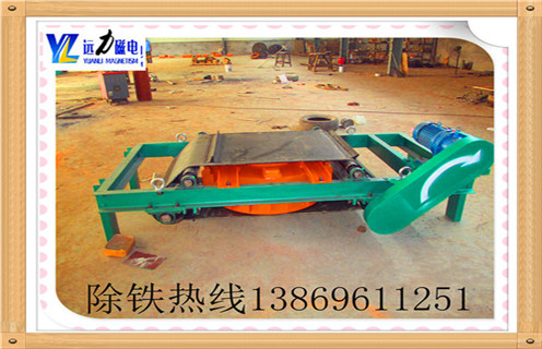 电磁自卸式除铁器，山东电磁自卸式除铁器悬挂式_山东电磁自卸式除铁器悬挂式配件价格保养厂家配件_型号及工作视频