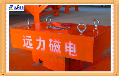 永磁式除铁器，山西式永磁除铁器_内部磁块安装方法_山西式永磁除铁器图定制供应型号价格