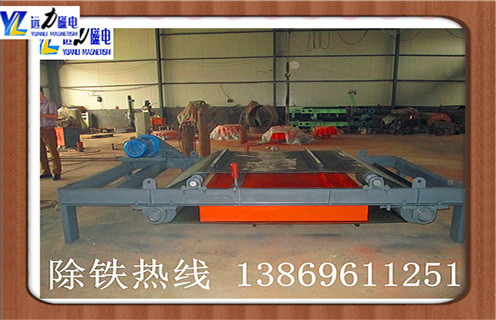 电磁自卸式除铁器，甘肃电磁自卸式除铁器设计-磁性矿甘肃电磁自卸式除铁器设计型号表_磁场强度标准范围