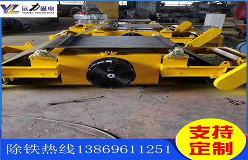 风冷电磁自卸式除铁器，重庆电磁风冷自卸除铁器_技术参数_重庆电磁风冷自卸除铁器价格工作原理_国家标准生产厂家