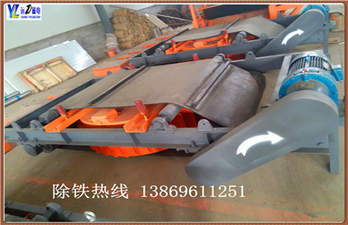 电磁自卸式除铁器，中山电磁永磁自卸式除铁器_内部磁块安装方法_中山电磁永磁自卸式除铁器批发如何卸铁特点供应型号价格