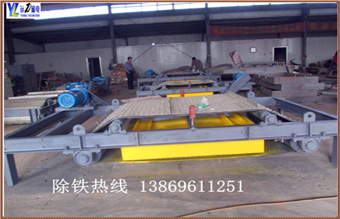 皮带自卸式永磁除铁器，呼和浩特皮带式自卸永磁除铁器_内部磁块安装方法_呼和浩特皮带式自卸永磁除铁器批发如何卸铁特点供应型号价格