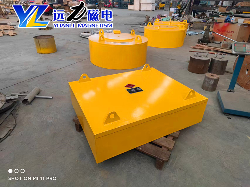 2026 高磁力耐磨轻型吊挂除铁器木粉木屑物料除铁设备远力磁电全系列磁电装置适配各类生产工况